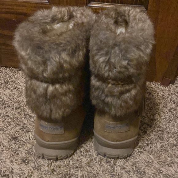 Minnetonka Moccasin Suede Everett Boot Sz 11 - Picture 4 of 11